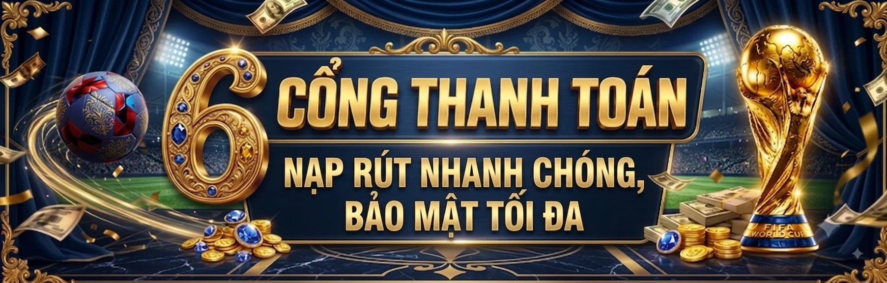 3BET 6 cổng nạp
