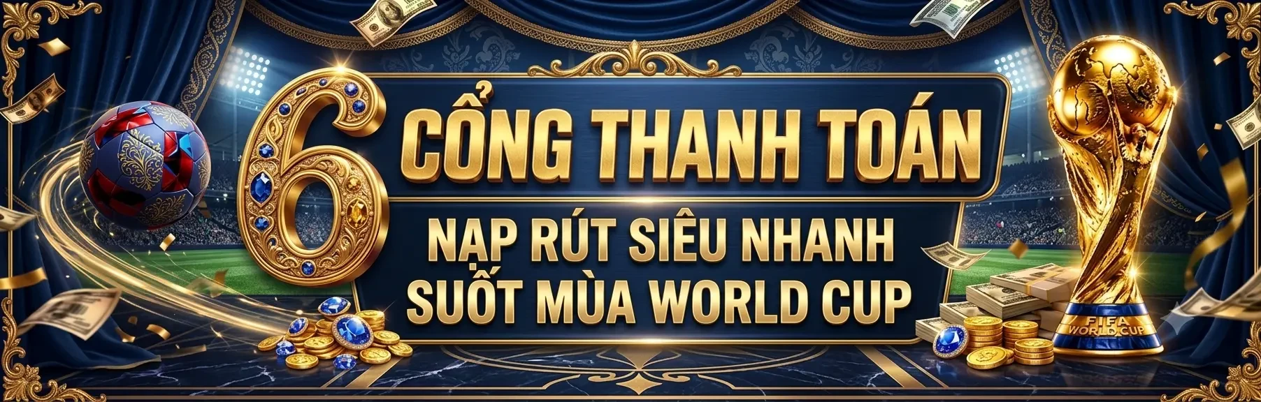 3BET 6 cổng nạp